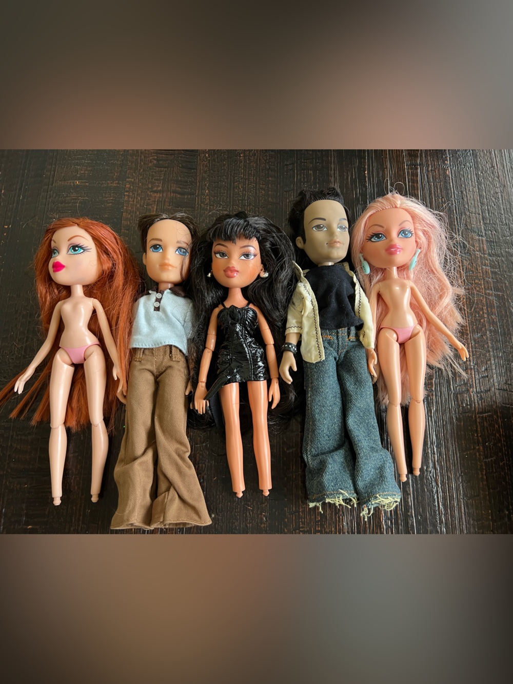 Lot Of Bratz Dolls Kylie Koby Eitan Meygan Cloe 2001-2015 MGA Entertainment